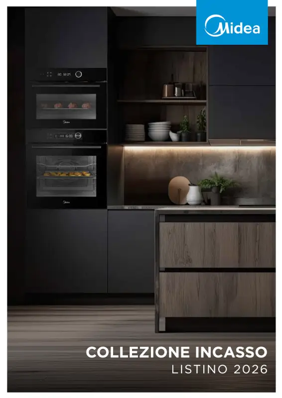 MIDEA Collezione Incasso - Listino 2026